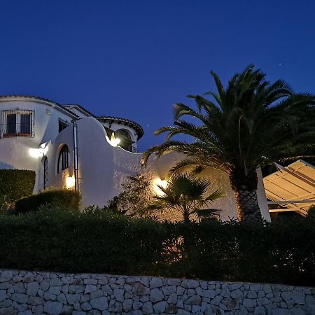 La Madrugada - Luxury Moraira Villa With Sea Views And Private Heated Pool Exteriör bild