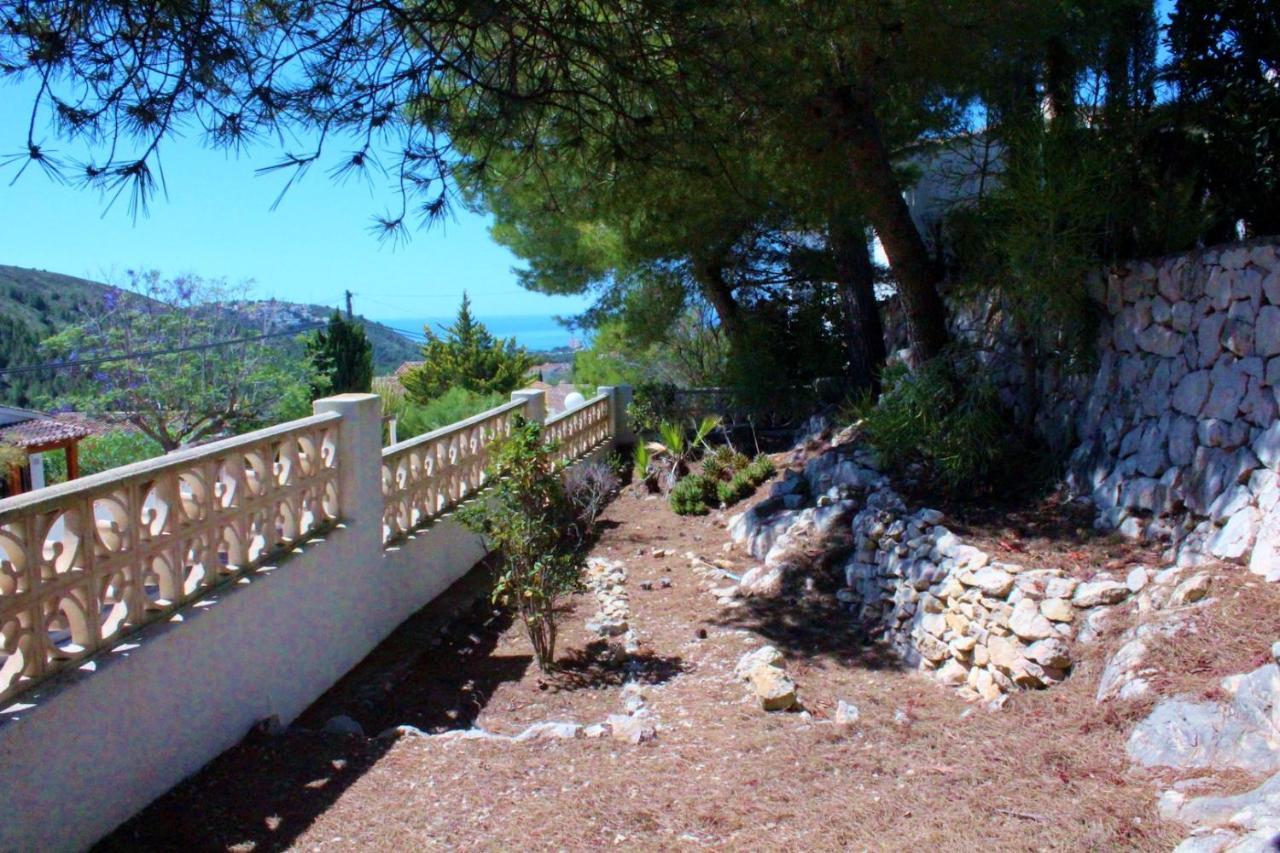 La Madrugada - Luxury Moraira Villa With Sea Views And Private Heated Pool Exteriör bild
