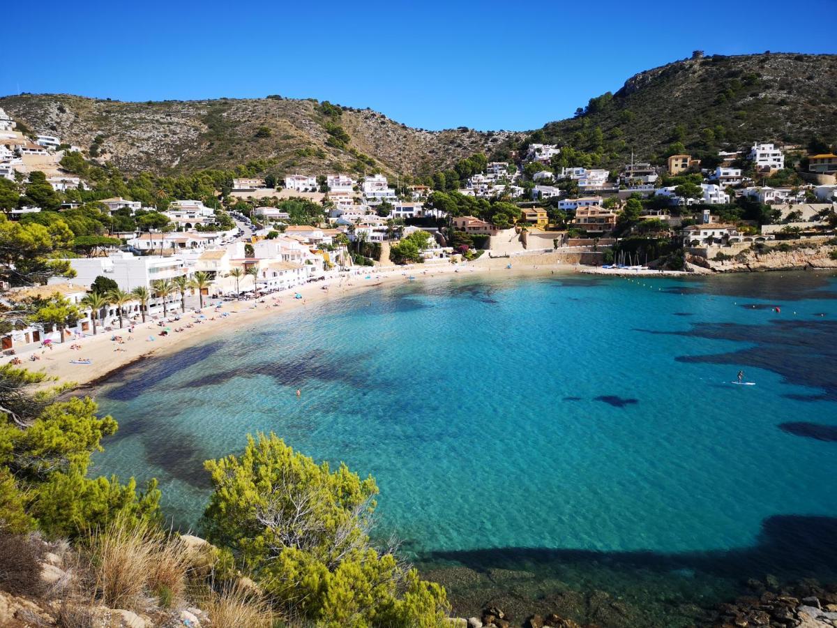 La Madrugada - Luxury Moraira Villa With Sea Views And Private Heated Pool Exteriör bild