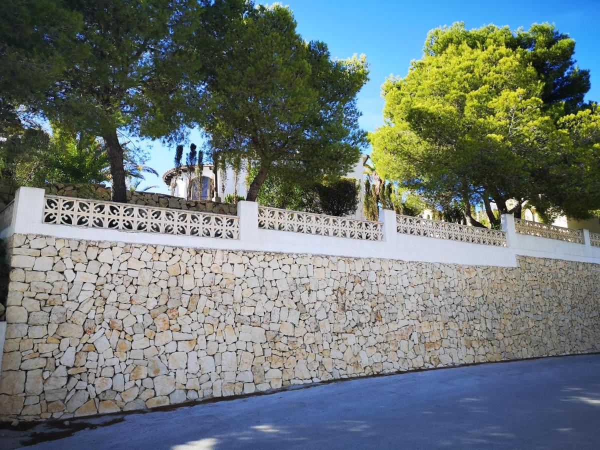 La Madrugada - Luxury Moraira Villa With Sea Views And Private Heated Pool Exteriör bild