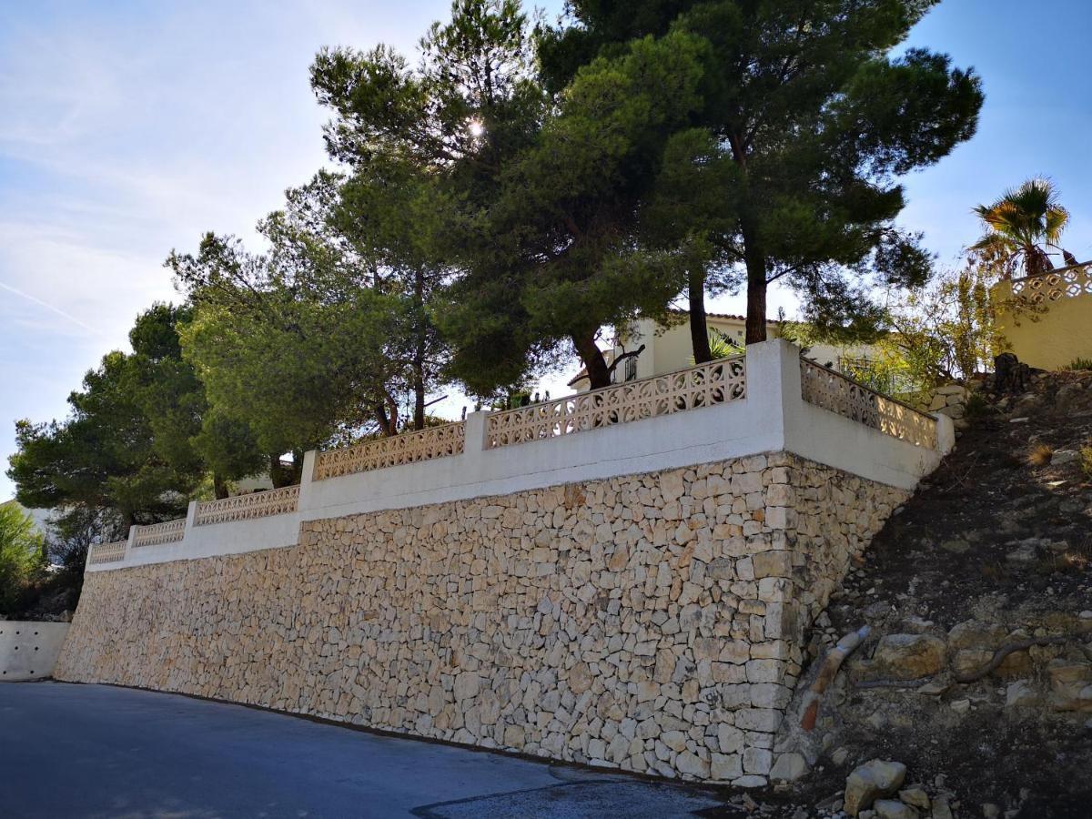 La Madrugada - Luxury Moraira Villa With Sea Views And Private Heated Pool Exteriör bild