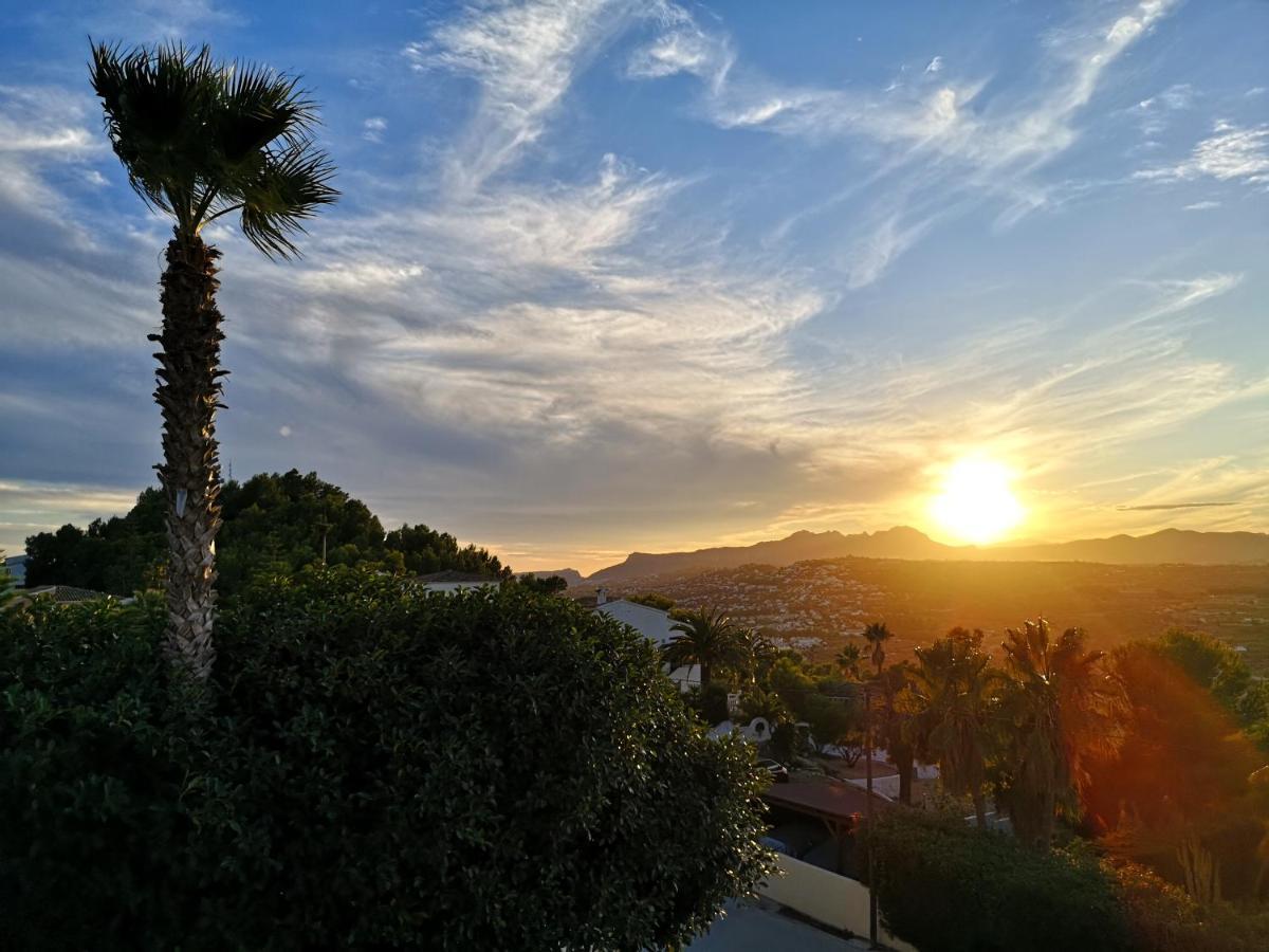 La Madrugada - Luxury Moraira Villa With Sea Views And Private Heated Pool Exteriör bild