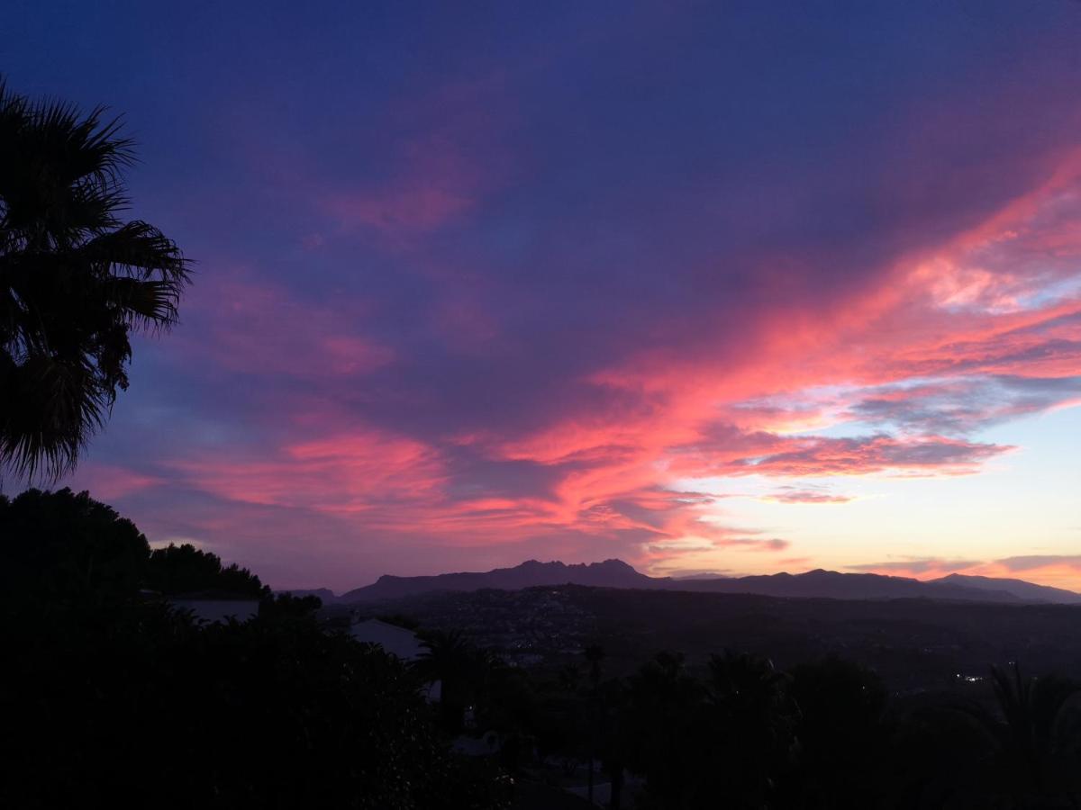 La Madrugada - Luxury Moraira Villa With Sea Views And Private Heated Pool Exteriör bild