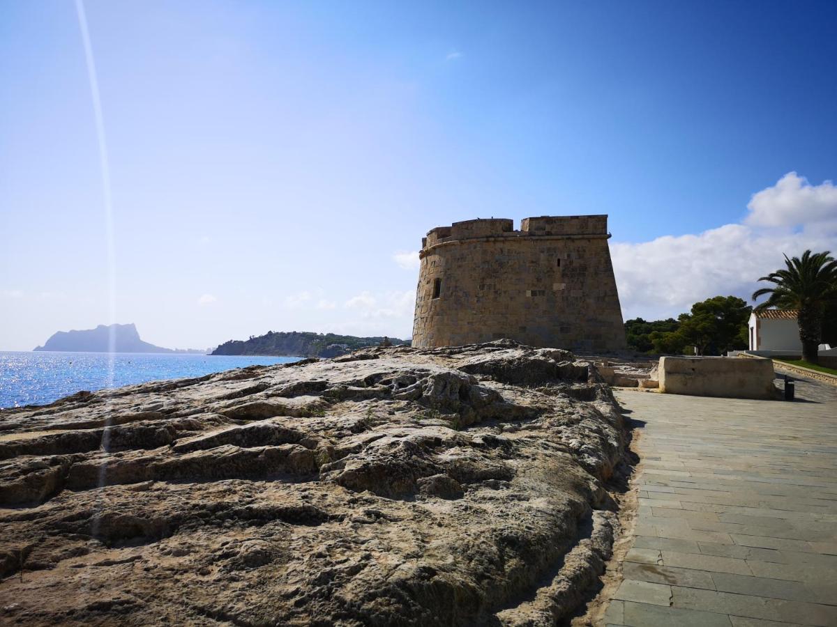 La Madrugada - Luxury Moraira Villa With Sea Views And Private Heated Pool Exteriör bild