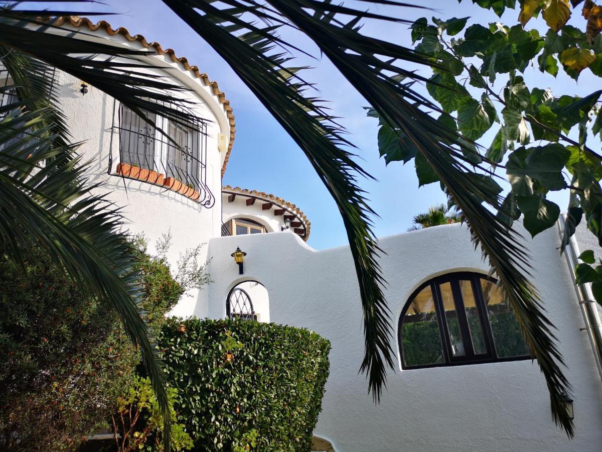 La Madrugada - Luxury Moraira Villa With Sea Views And Private Heated Pool Exteriör bild