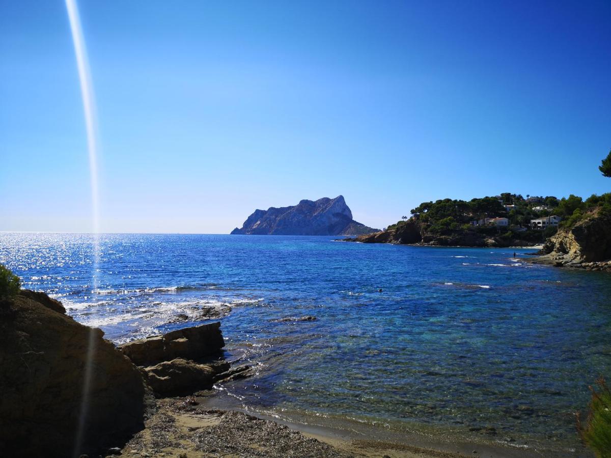 La Madrugada - Luxury Moraira Villa With Sea Views And Private Heated Pool Exteriör bild
