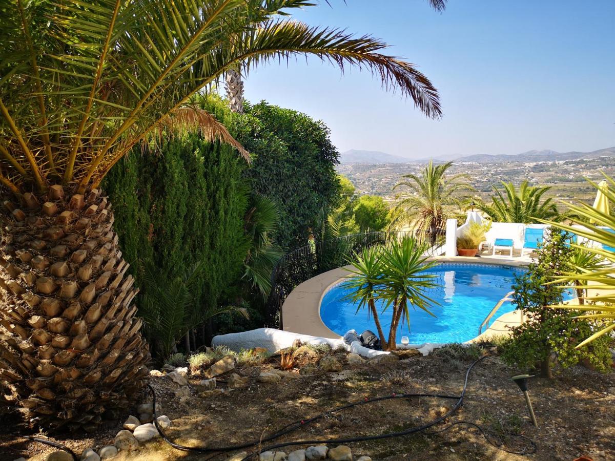 La Madrugada - Luxury Moraira Villa With Sea Views And Private Heated Pool Exteriör bild