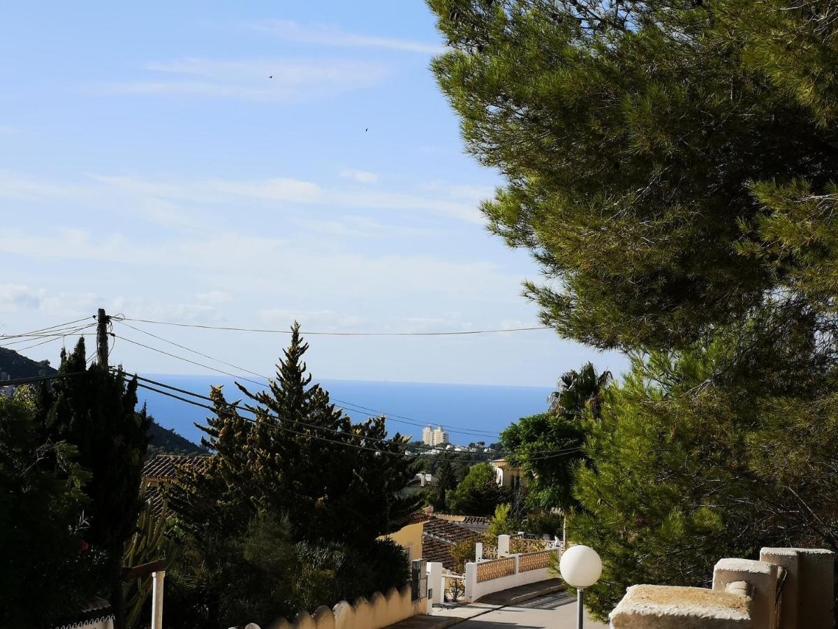 La Madrugada - Luxury Moraira Villa With Sea Views And Private Heated Pool Exteriör bild