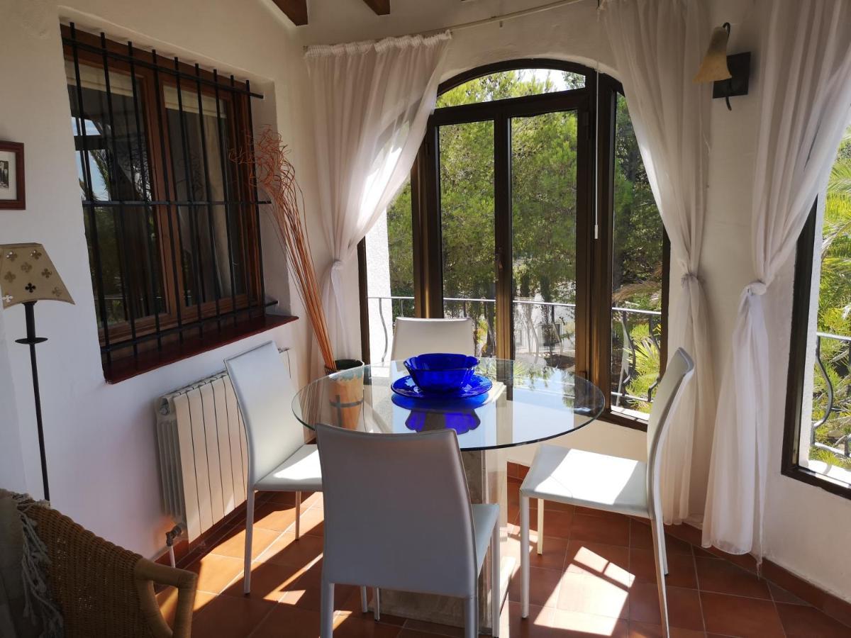 La Madrugada - Luxury Moraira Villa With Sea Views And Private Heated Pool Exteriör bild