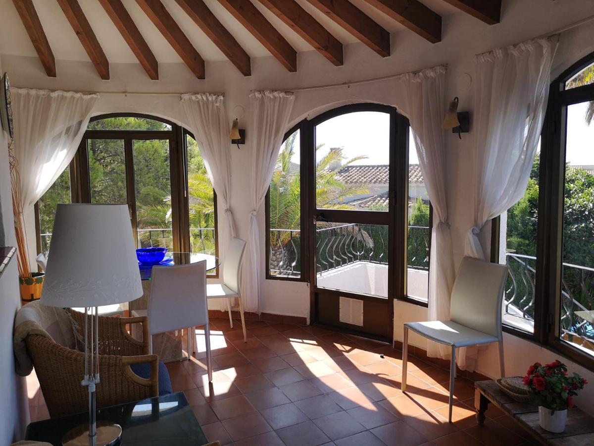 La Madrugada - Luxury Moraira Villa With Sea Views And Private Heated Pool Exteriör bild